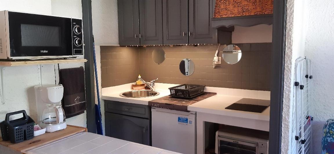 Studio Residence Val D'Escreins 글레스터 외부 사진